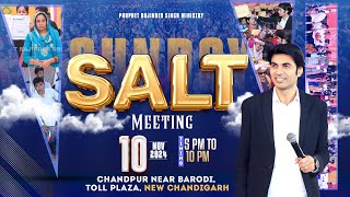 PROPHET BAJINDER SINGH MINISTRY 10 NOV SUNDAY EVENING CHURCH NEW CHANDIGARH MEETING LIVE [upl. by Sadirah]