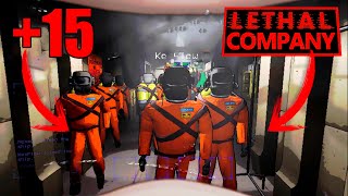 🔴  METEMOS 15 PERSONAS EN LETHAL COMPANY [upl. by Ocihc]