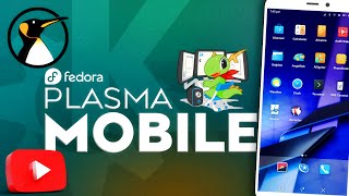 Fedora Linux KDE Plasma Mobile  Découverte [upl. by Ifen]