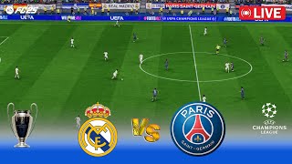 🔴REAL MADRID vs PSG  UEFA Champions League 2425 Final  FC 25 Game Simulation [upl. by Vas436]