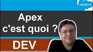 Salesforce APEX cest quoi [upl. by Eednam]