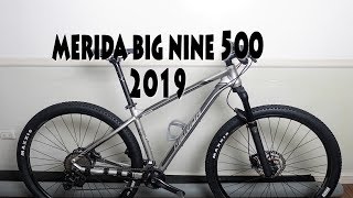 Merida Big Nine 500 2019  Bike Check [upl. by Yvehc]