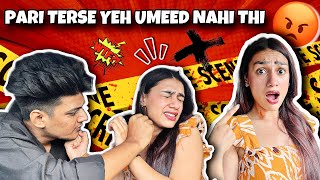 Love Bite💋 Prank On Vishal 😰   Pari Tu Bahot Galat Kar Rahi Hai💔 [upl. by Katherine619]