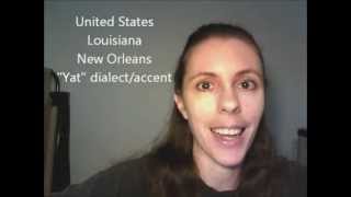 Accent Tag New Orleans quotYatquot [upl. by Atilek542]