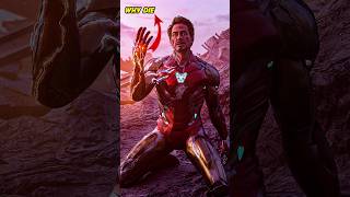 Why Did Tony Stark Die Using the Infinity Stones IronMan InfinityStones Marvel [upl. by Grim]