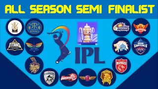 IPL All Aeason SemiFinalist amp Winner List 2008 2023 II IPL Season 2024 II knowledge in everything [upl. by Adnylem]