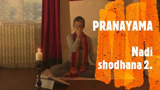 PRANAYAMA  Nadishodhana 2 yoga en français [upl. by Yadsendew]