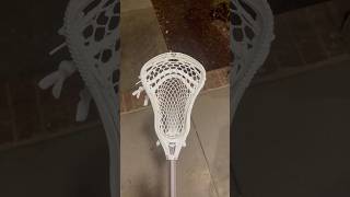 STX X20 Stringing MidHigh Pocket lacrosse [upl. by Toh]