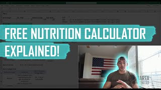 Nutrition Calculator Explanation [upl. by Seldun203]