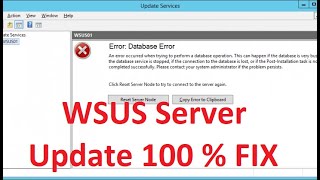 WSUS update detection 100 FIX [upl. by Rol]