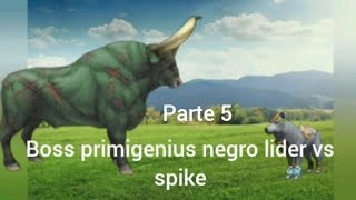 boss primigenius negro lider vs spike parte 5 [upl. by Eelyram462]