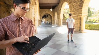 Stanford researchers build selfnavigating smart cane for the visually impaired [upl. by Sucramaj]