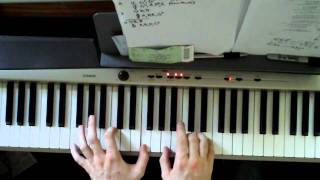 How to play Sail To The Moon by Radiohead on Piano tutorial PART 1 [upl. by Sammer]