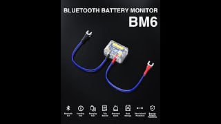 Monitor de batería inalámbrico BM6 para coche BM6 Wireless Car Battery Monitor [upl. by Seiuqram]