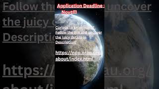 NASA International Postdoctoral Program NPP in USA 202324 shorts shortvideo short shots [upl. by Eniagrom]