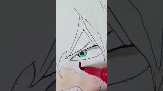 Drawing Todoroki Shoto My Hero Academia shorts mha todorokishouto drawinganime anime [upl. by Nesilla]