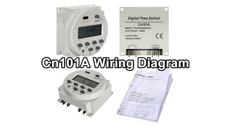 Cn101A Wiring Diagram  220V AC Digital Timer Switch [upl. by Eberto]