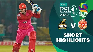 Short Highlights  Peshawar Zalmi vs Islamabad United  Match 12  HBL PSL 8  MI2T [upl. by Konikow]