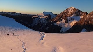 Ortler 3905m  3August 2015  Hintergrat Hintergrathütte  Hochtour [upl. by Settle]