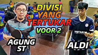 DIVISI YANG TERTUKAR 🤭🤭 AGUNG ST Div 5 VS ALDI Div 6  APAKAH AGUNG ST BISA BLOCK SPIN ANAK MUDA [upl. by Falk]