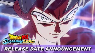 DRAGON BALL Sparking ZERO – Release Date Announcement Trailer [upl. by Melosa]