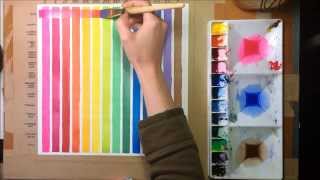 Watercolor Painting Lessons  Glazes [upl. by Bensen]