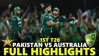 Pakistan vs Australia Full Highlights 1st T20 2024  PAK VS AUS [upl. by Eetsim]