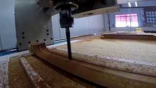 Guitar Neck CNC Router Carrozza Custom Guitars [upl. by Blankenship685]