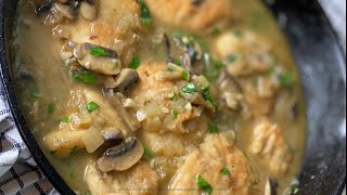 ITALIAN CHICKEN mushroom PICCATA [upl. by Dracir]