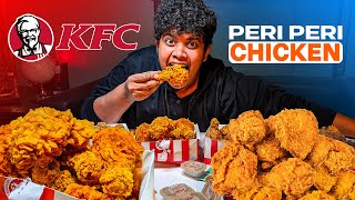 KFCs New Peri Peri Chicken 40Legs  Irfans View [upl. by Ettenaej]