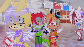 Vannys Search History FNAF x GACHA Security Breach Glitchtrap amp Vanny [upl. by Lucilla855]