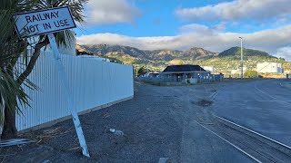 Abandoned railway Line  Lyttelton Christchurch New Zealand [upl. by Katerine]