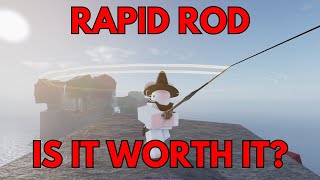 Is the rapid rod in Roblox Fisch worth it [upl. by Petronilla]