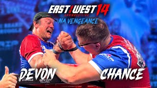 DEVON LARRATT VS CHANCE SHAW  EAST VS WEST14 [upl. by Wagshul]