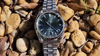 Omega Aqua Terra on Forstner Bullet Bracelet  Review [upl. by Ambler]