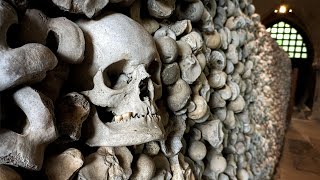 Ossuary of The Crypt at St Leonards Church Hythe Kent England [upl. by Tolman548]