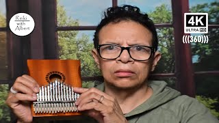 Reiki ASMR Kalimbist Kalimba Sounds Healing Session  reiki [upl. by Imekawulo771]