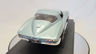 ERTL American Muscle 1967 Chevrolet Corvette Coupe 427 50th Anniversary Collection PopUp Headlamps [upl. by Salkcin]