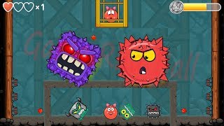 BILBERRY BOSS VS RED BOSS BALL VOLUME 5 in Red Ball 4 EPISODE 5 PERFECT INTO THE CAVE All Levels [upl. by Stuppy453]