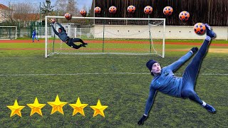 RETOURNÉ ACROBATIQUE CHALLENGE  ⚽😱 Buts de fou [upl. by Rainah]