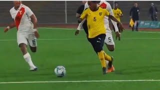 Deshane Beckford Two Goals vs Peru  Jam vs Peru  20  2019 [upl. by Normac]