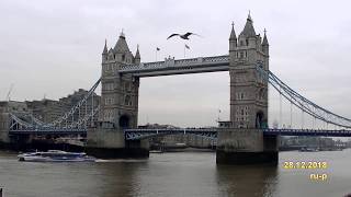 London GBUKEU  Tower Bridge außen amp innen [upl. by Noyr133]