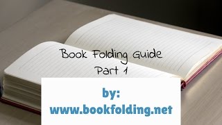 How to Fold a Pattern Created with our Custom Book Folding Software [upl. by Namsaj]