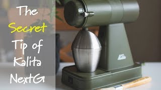 The Secret Tip To Changing the Grinding Settings of Kalita Next G Coffee Mill [upl. by Skillern]