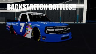 Roblox Backstretch Battles Truck 2023 [upl. by Eveivenej]