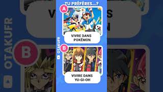 TU PRÉFÈRES  Édition ANIMÉ Partie 3 tupreferes animequiz quiz [upl. by Chapland679]