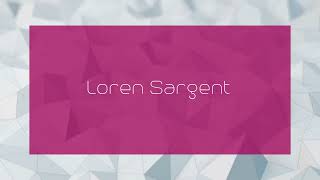 Loren Sargent  appearance [upl. by Breeze]