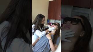 Injecting lips with Juvederm  Joanna the Nurse [upl. by Ttimme519]