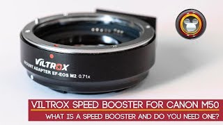 Viltrox Speed Booster for Canon M50 Review [upl. by Kirshbaum]