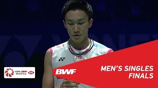 F  MS  Kento MOMOTA JPN 1 vs Viktor AXELSEN DEN 6  BWF 2019 [upl. by Placida]